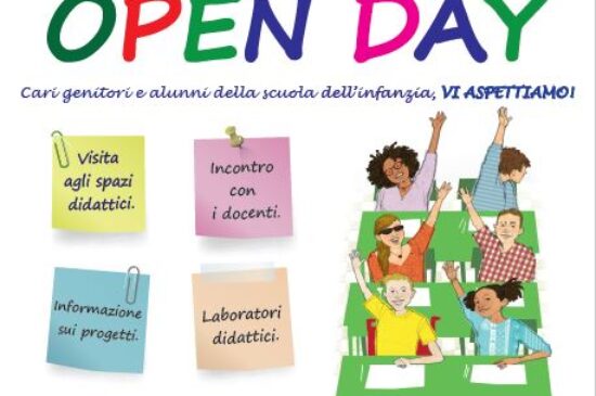 Open Day – Continuità scuola dell’infanzia – scuola primaria